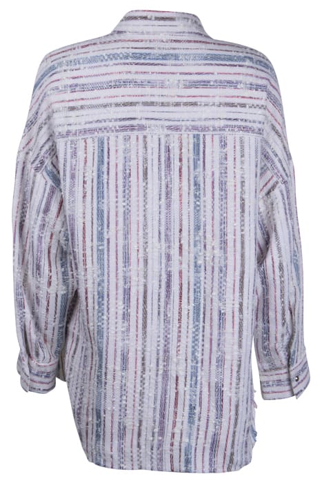 CHERRY BUTTON-DOWN SHIRT IN MULTICO ECRU 2
