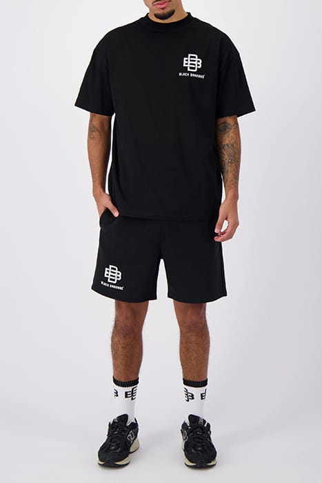 STRIPE SWEATSHORTS BLACK 2