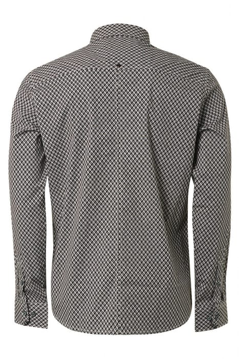 SHIRT STRETCH ALLOVER PRINTED BLACK 5