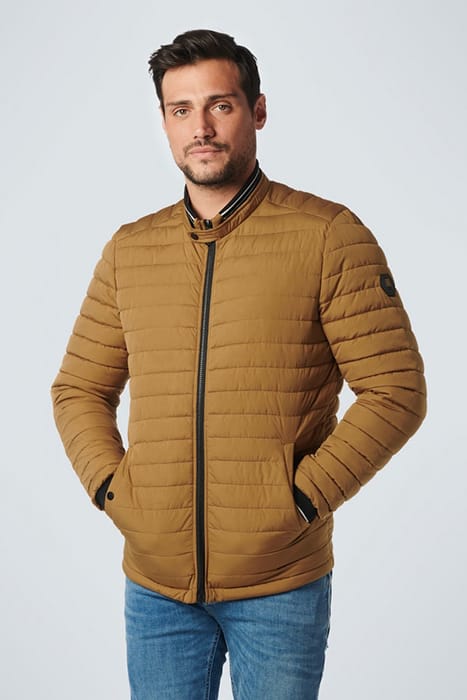 JACKET SHORT FIT PADDED LIGHT MOSS 1