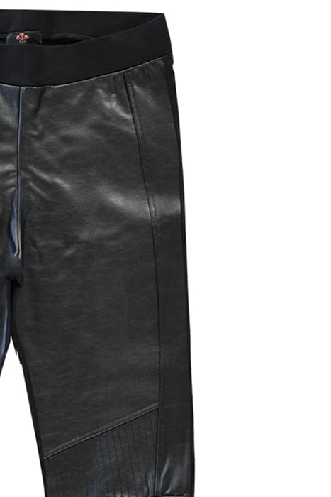 LAUREN PU LEGGING BLACK 3