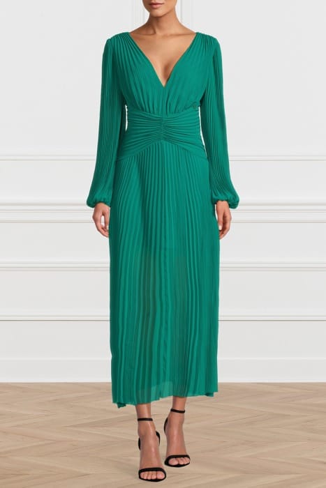MARCIANO BY GUESS WONDERLAND MAXI DRES CLASSIC EMERAL 1