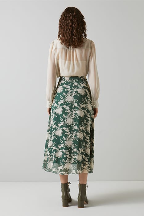 SK KRASNER PRINT WRAP GREEN 2