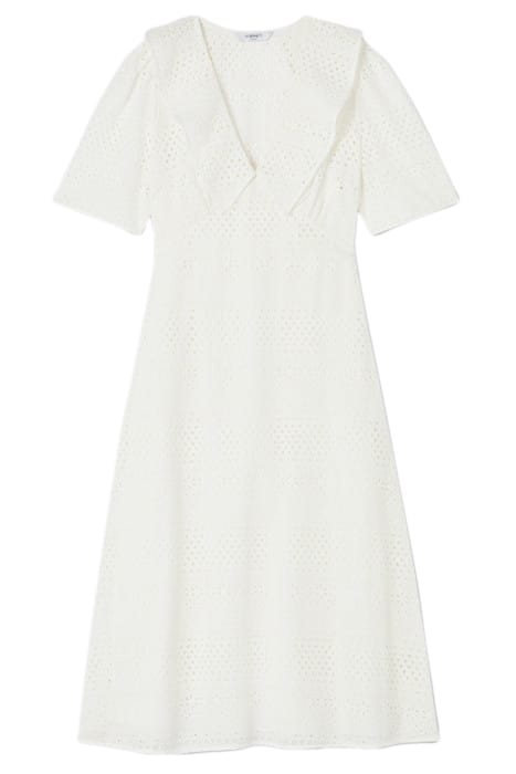 DR ELLA BRODERIE DRESS WHITE 3