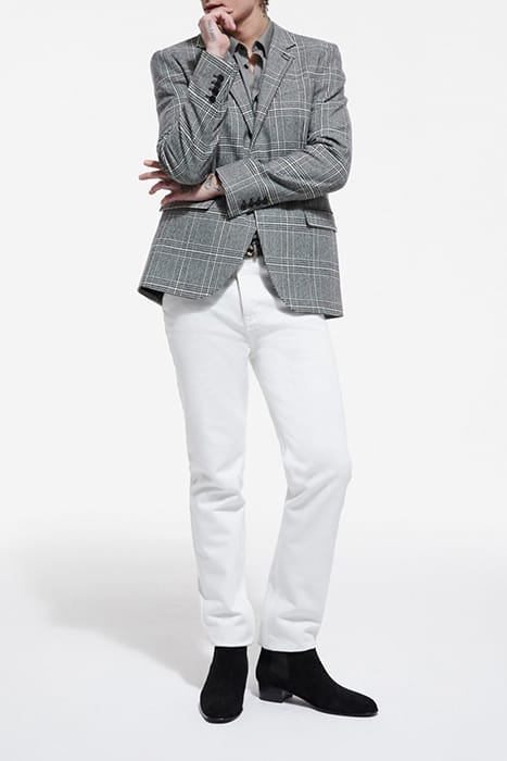 JACKET ONLY 2 BUTTONS BLACK WHITE 2