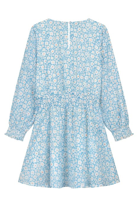 BELLA DRESS ATLAS BLUE 2