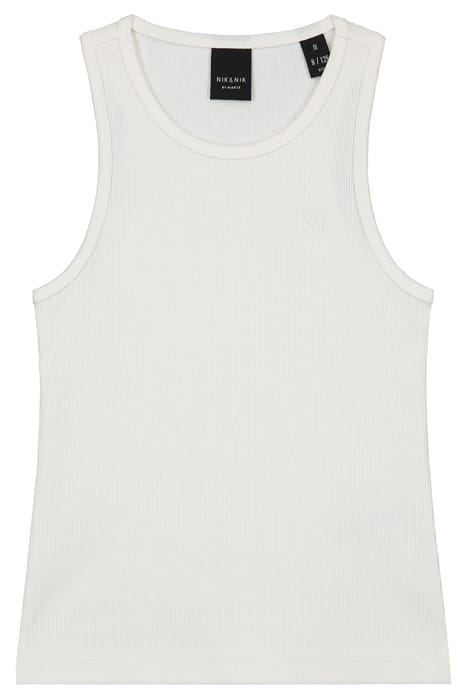 RIB SINGLET OFF WHITE 1