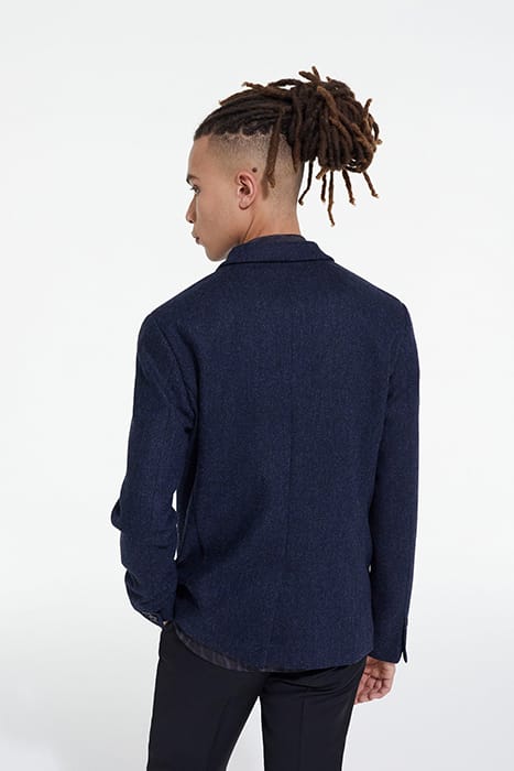 JACKET ONLY ZIG ZAG PATTERN NAVY 2