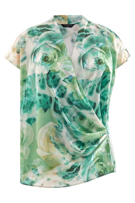 MARCIANO BY GUESS SORAYA TOP ROSES BOU BOUQUET BLOUSE PRINT 4