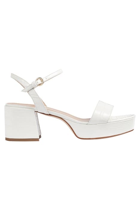FS AMIA OPEN TOE BLOCK WHITE 1