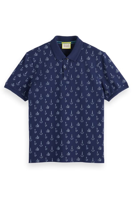 MINI ALL OVER PRINT POLO NAVY BLUE 1