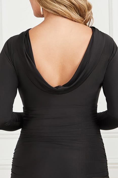 MARCIANO BY GUESS ORIANA DRESS JET BLACK 6