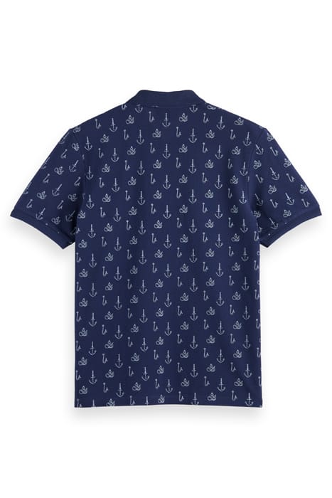 MINI ALL OVER PRINT POLO NAVY BLUE 2