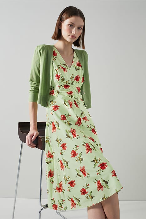 DR GABBI - GIANT POPPY GREEN 5