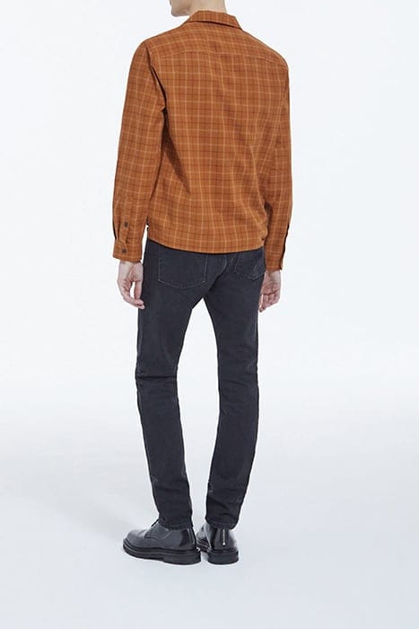 SHORT-SLEEVED SHIRT WITH EMBROIDERY DETAILS ROUILLE 4