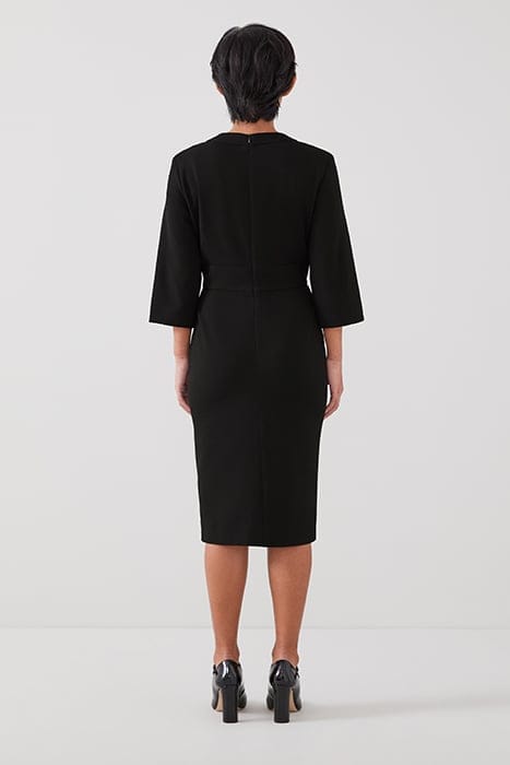 DR SKY - V NECK DRESS BLACK 2