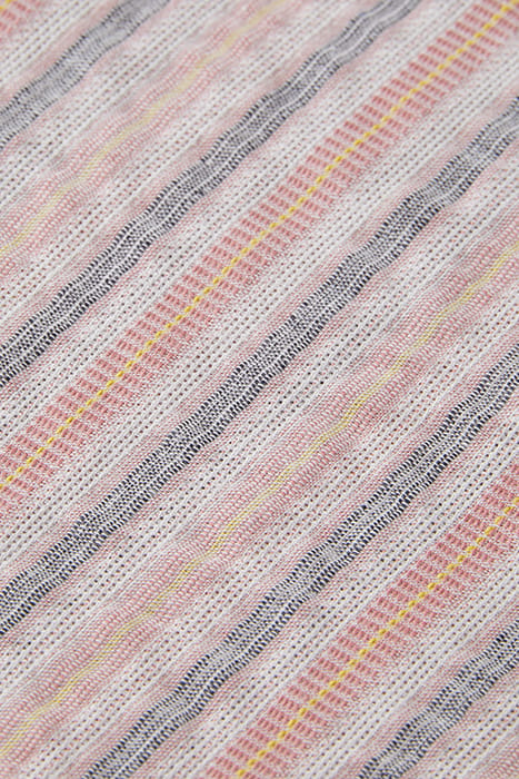 LIGHTWEIGHT DOBBY STRIPE SHIRT PINK GREY STRIPE 3