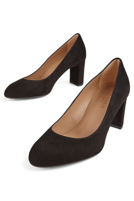 WINOLA NEW BLOCK HEEL PUM BLACK 3