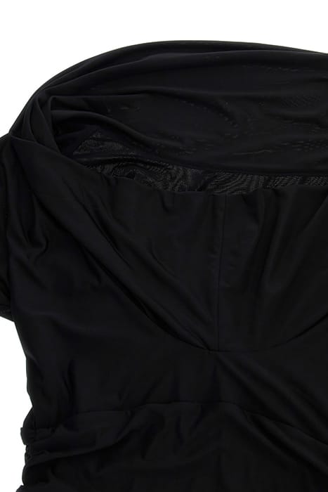 MARCIANO BY GUESS ORIANA DRESS JET BLACK 8