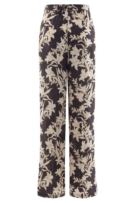 MARCIANO BY GUESS SUNBURST WIDELEG PAN SUNBURST BLACK PRINT 5