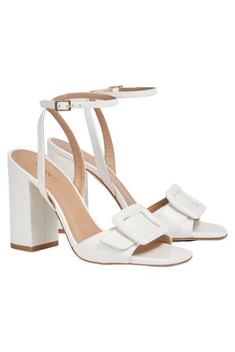 FS FLORANCE LEATHER BUCKL WHITE 2