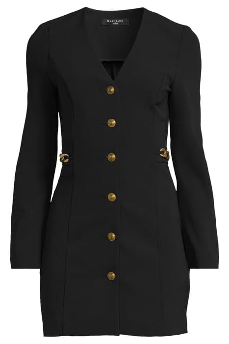 MARCIANO BY GUESS AMBER DRESS JET BLACK A996 3