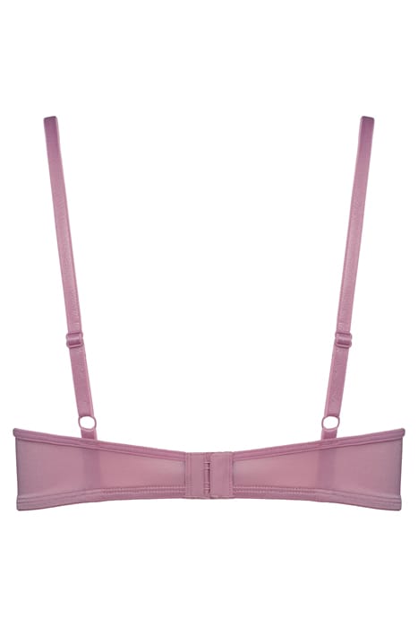 DAME DE PARIS SPARKLING PINK BALCONY BRA 4