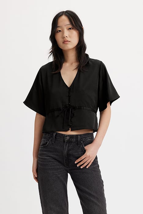 LINDY BLOUSE BLACK 1