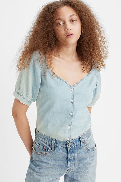 MARTA BLOUSE BLUE 1