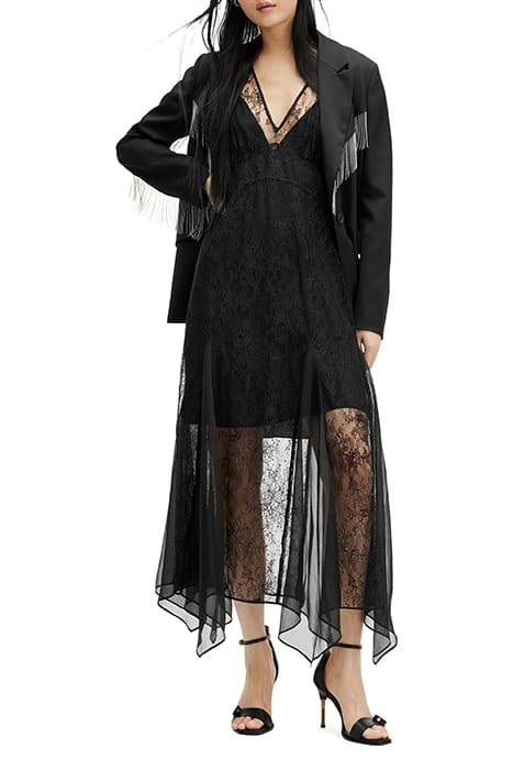 RAYNA LACE DRESS BLACK 4
