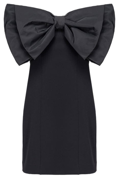 ANTIGUA ABITO CREPE STRETCH + TAFFETA BLACK 1