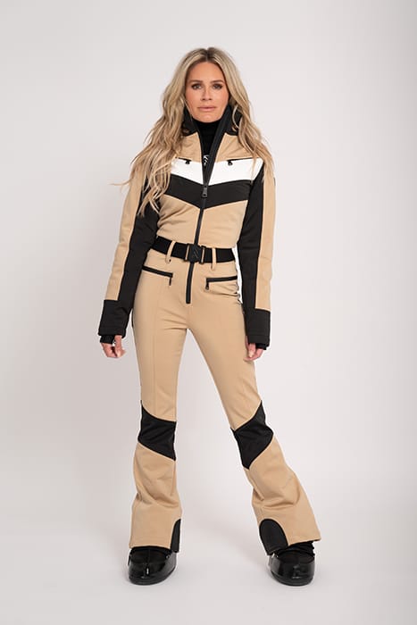 URIEL SKI JUMPSUIT DARK HUMMUS 1