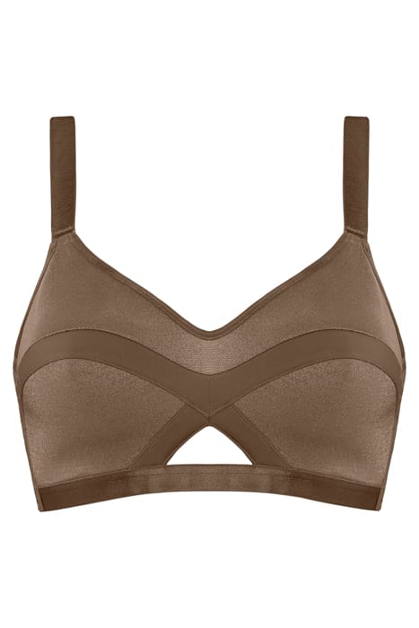 WING POWER SPARKLING GOLD BRALETTE BRA 3
