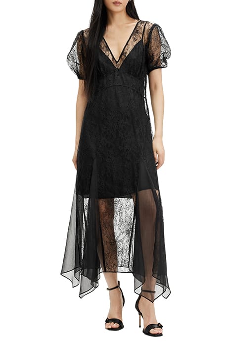RAYNA LACE DRESS BLACK 1