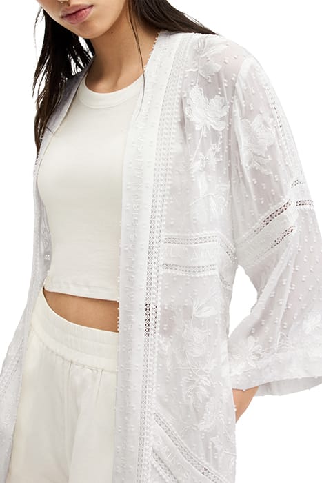 CARINA EMB KIMONO WHITE 6
