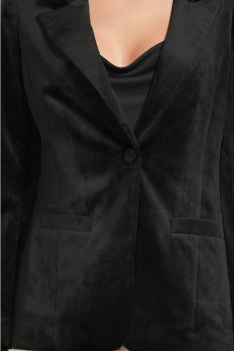 MARCIANO BY GUESS LILLI BLAZER JET BLACK 4
