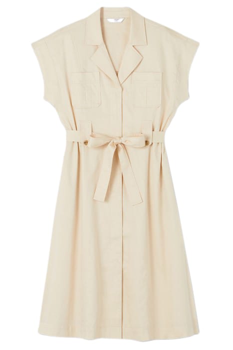 DR IVY UTILITY DRESS ECRU 3