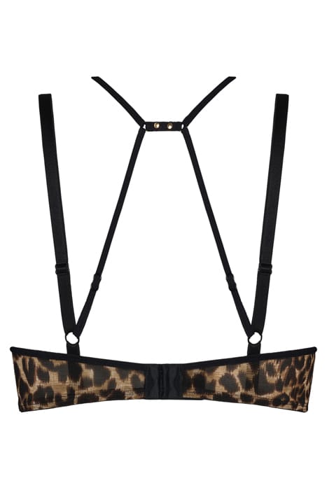 VIXEN LEOPARD PRINT PUSH UP BRA 4