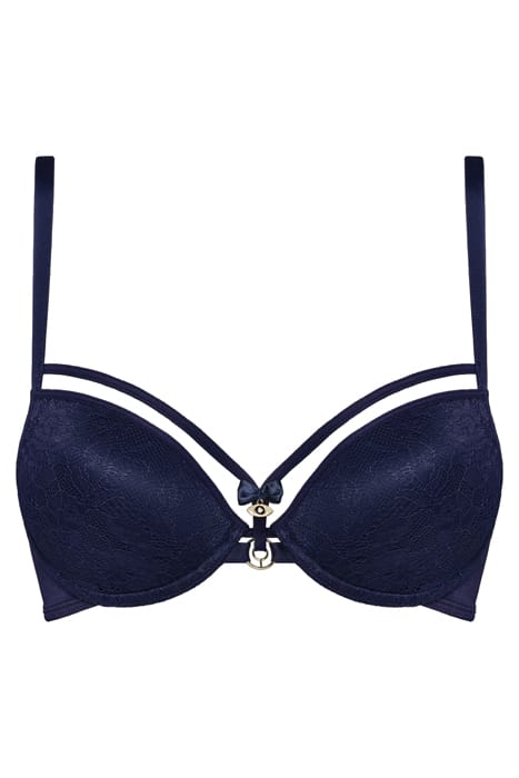 SPACE ODYSSEY EVENING BLUE LACE PUSH UP BRA 3