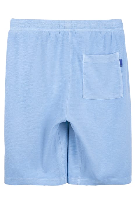 MID-LENGTH - GARMENT-DYED FELPA SWEATSHORTS BICYCLE BLUE 2