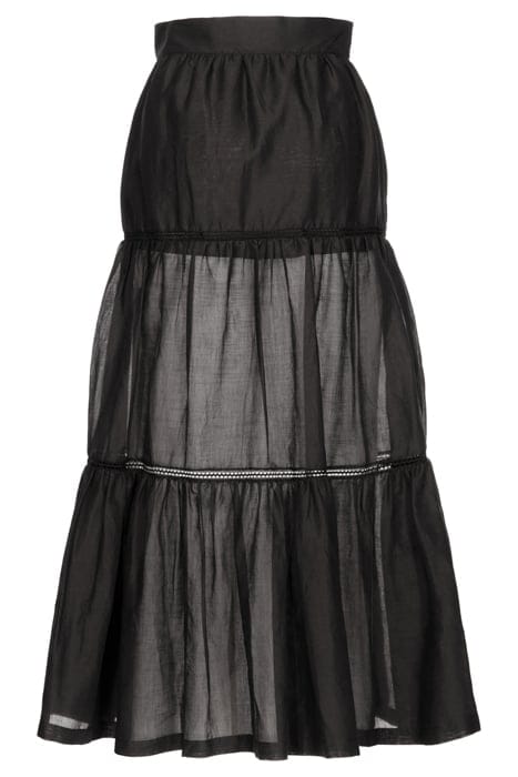 HANNOVER GONNA MUSSOLA RICAMO BLACK 4