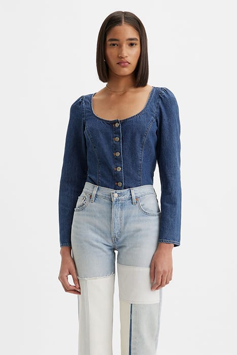WESTON BUTTON-DOWN SHIRT BLUE 1