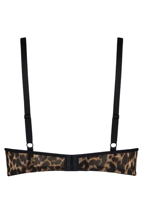 VIXEN LEOPARD PRINT DEMI BRA 4