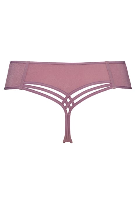 DAME DE PARIS SPARKLING PINK THONG 4