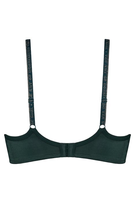 DAME DE PARIS GREEN AND GOLD LUREX PROSTHETIC CARE BRA BRA 4