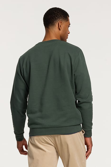 MEN TRIANGLE SWEATER CILANTRO GREEN 2
