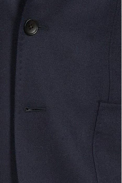 NAVY HERRINGBONE TAILORED FIT HAVANA BLAZER 5