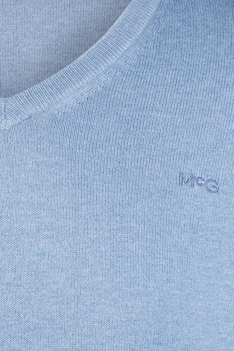 V-NECK SWEATER SKY BLUE 3