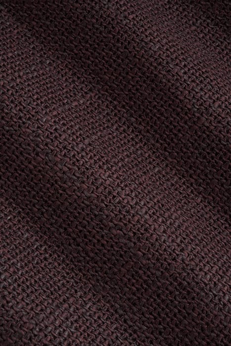 RELAXED FIT SHIRT-JACKET BURGUNDY 10