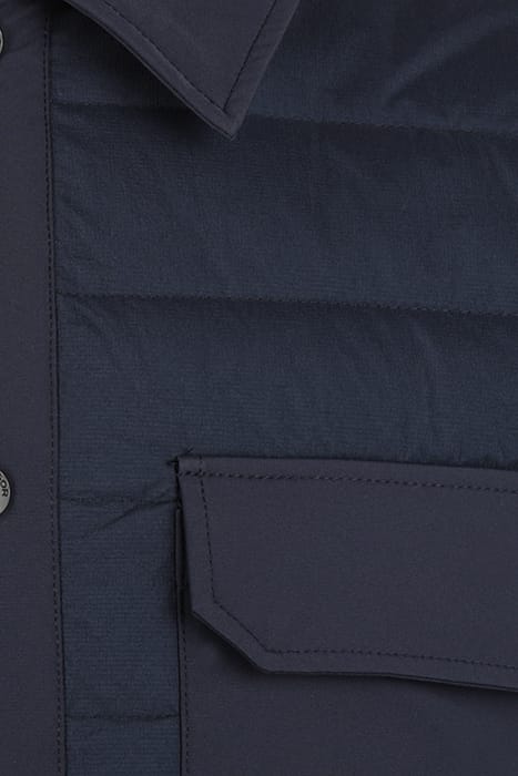 HYBRID OVERSHIRT NAVY 3